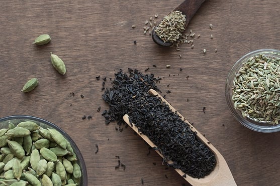 Traditional Chai Tea Ingredients