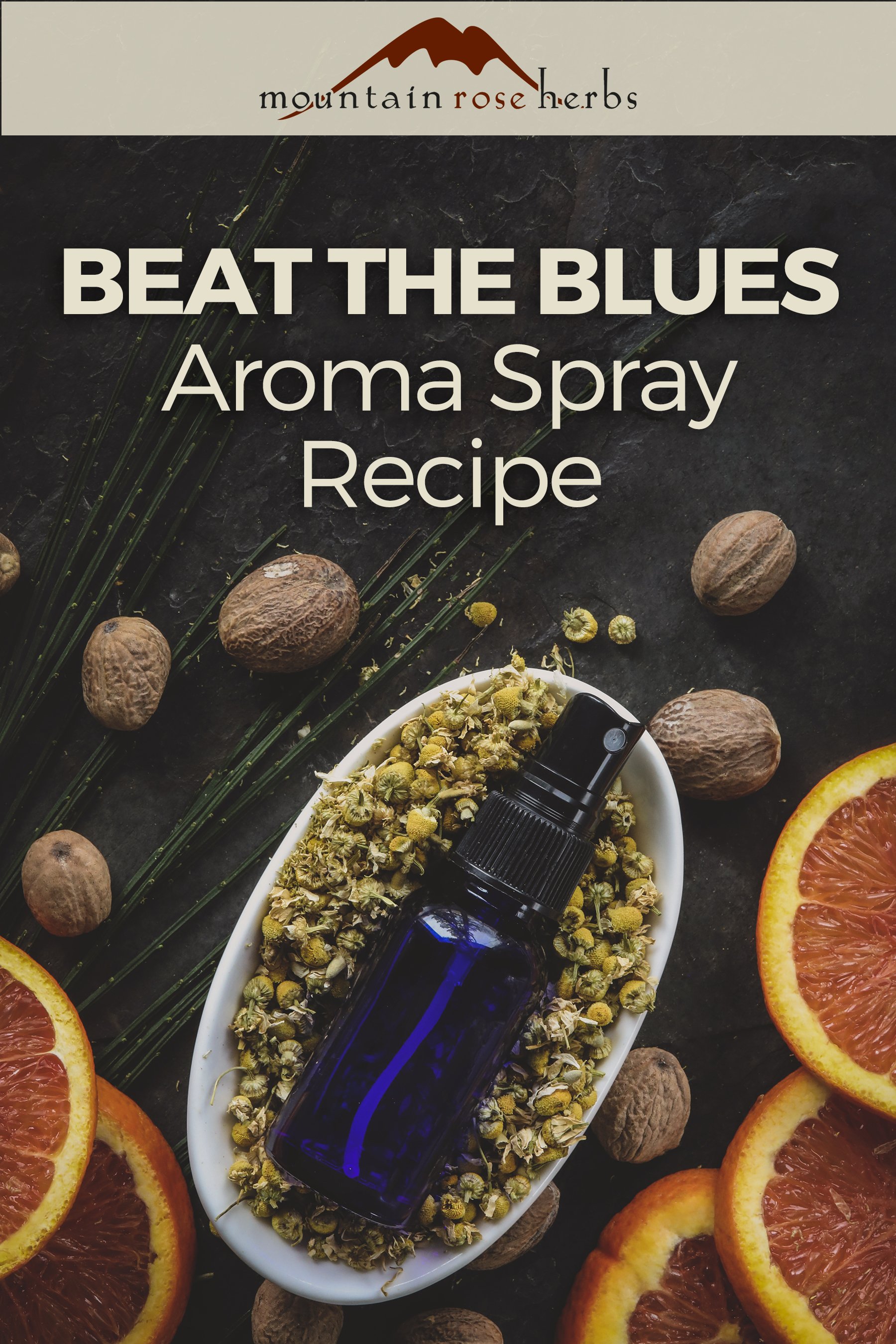 Pinterest: Beat the Blues Aroma Spray