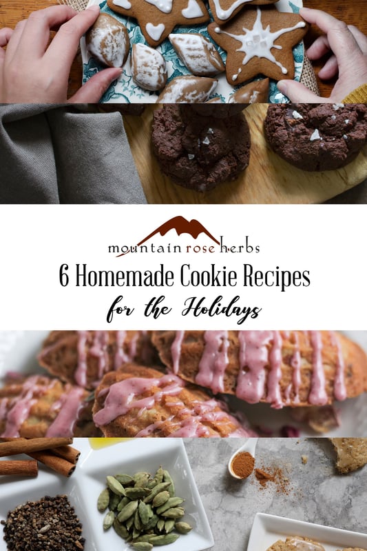 Pin to 6 Homemade Cookie Recipes for the Holidays. 