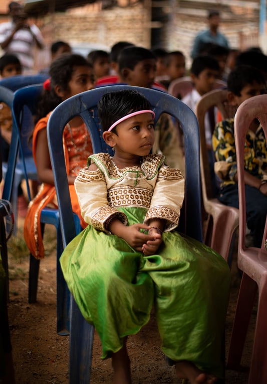 School children in India are also often directly impacted by fair trade practices as their families have the means to provide educational fees, supplies, and communities can even help maintain facilities.