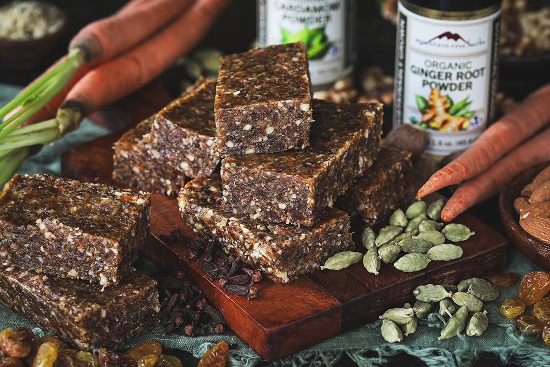 Carrot Cake Snack Bars