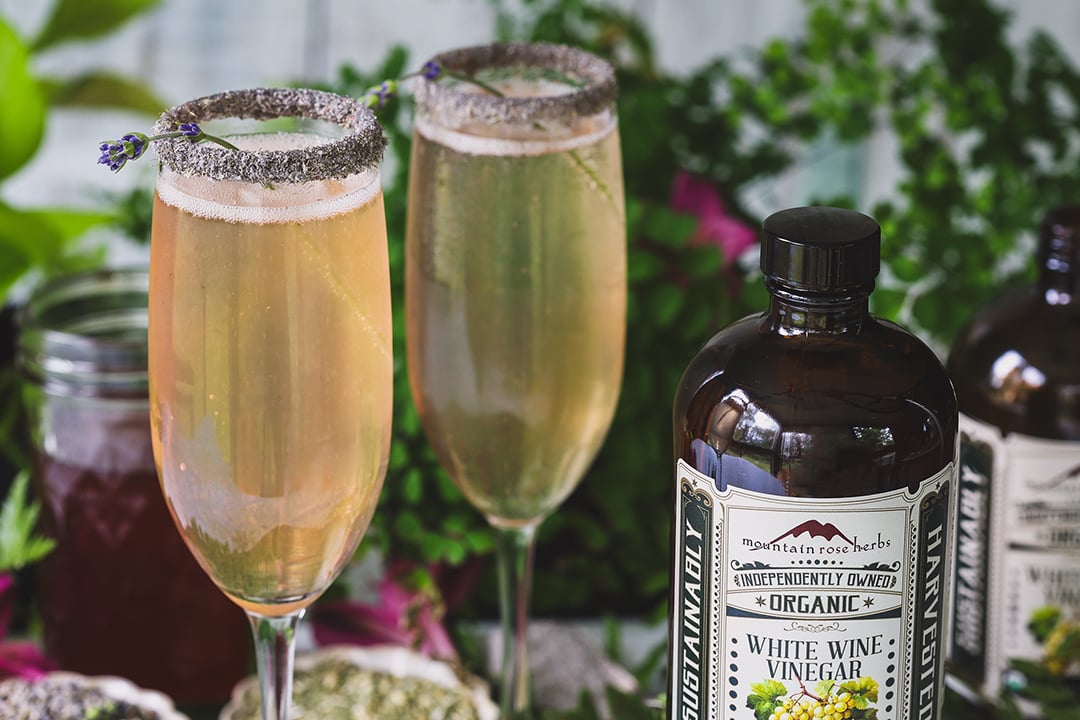 Lavender-Yarrow Oxymel + Special Mocktail